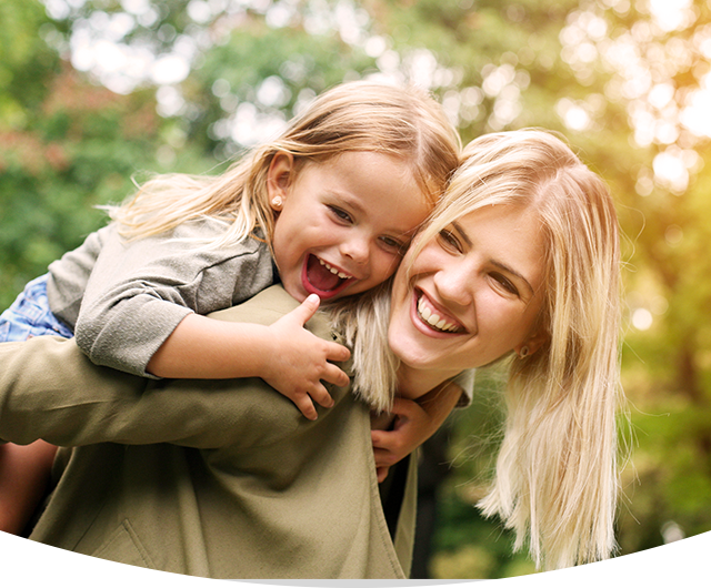 mom and doughter