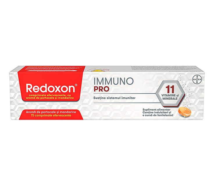 Redoxon Immuno Pro 15 comprimate efervescente Redoxon Immuno Pro 15 comprimate efervescente