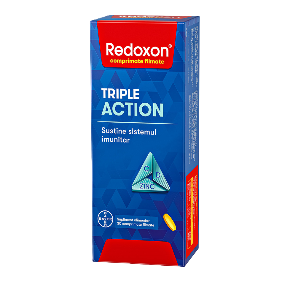 Redoxon Triple Action Comprimate Filmate Redoxon Triple Action Comprimate Filmate